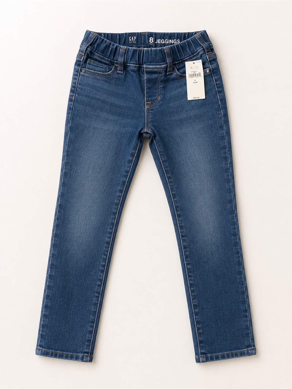 NWT GAP Girls Dark Blue Stretch Jeggings